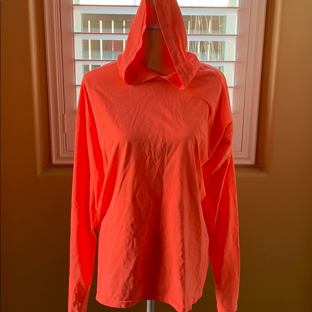 Coral LS shirt with hood - Picture 3 of 4